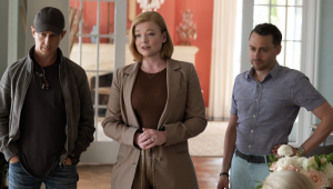 Jeremy Strong, Sarah Snook y Kieran Culkin